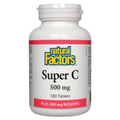 Витамин С Super 500 мг 90 таблетки I Natural Factors Регулира много процеси в организма Подпомага изработването на хормони от тялото Повишава имунните защити Запазва здравето и красотата на косата За зд Витамин С Super 500 мг 90 таблетки I Natural Factors