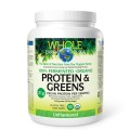 Whole Earth and Sea Fermented Organic Protein and Greens Powder 640 гр | Natural Factors