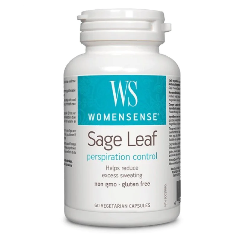 WomenSense Sage Leaf 350 мг 60 веге капсули | Natural Factors