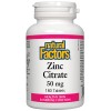 Zinc Citrate 50 мг 180 таблетки | Natural Factors