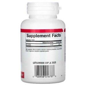 Zinc Citrate 15 мг 90 таблетки | Natural Factors