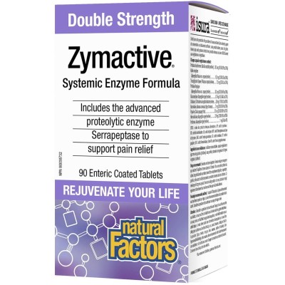 Zymactive Systemic Enzyme Formula 90 таблетки | Natural Factors Zymactive Systemic Enzyme Formula 90 таблетки | Natural FactorsПомага за правилното храносмилане
Намалява възпалението
Облекчава болката при спортни наранявания или травми
Подпом Zymactive Systemic Enzyme Formula 90 таблетки | Natural Factors Помага за правилното храносмилане Намалява възпалението Облекчава болката при спортни наранявания или травми Подпомага организма при синузит, Zymactive Systemic Enzyme Formula 90 таблетки | N