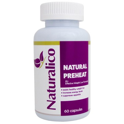 Natural PreHeat 60 капсули I Naturalico Изгаря мазнините Подходящ за отслабване Потиска апетита Спомага обмяната на веществата Има функция на имуностимулатор Понижава нивото на холестерол в кръ Natural PreHeat 60 капсули I Naturalico Изгаря мазнините Подх