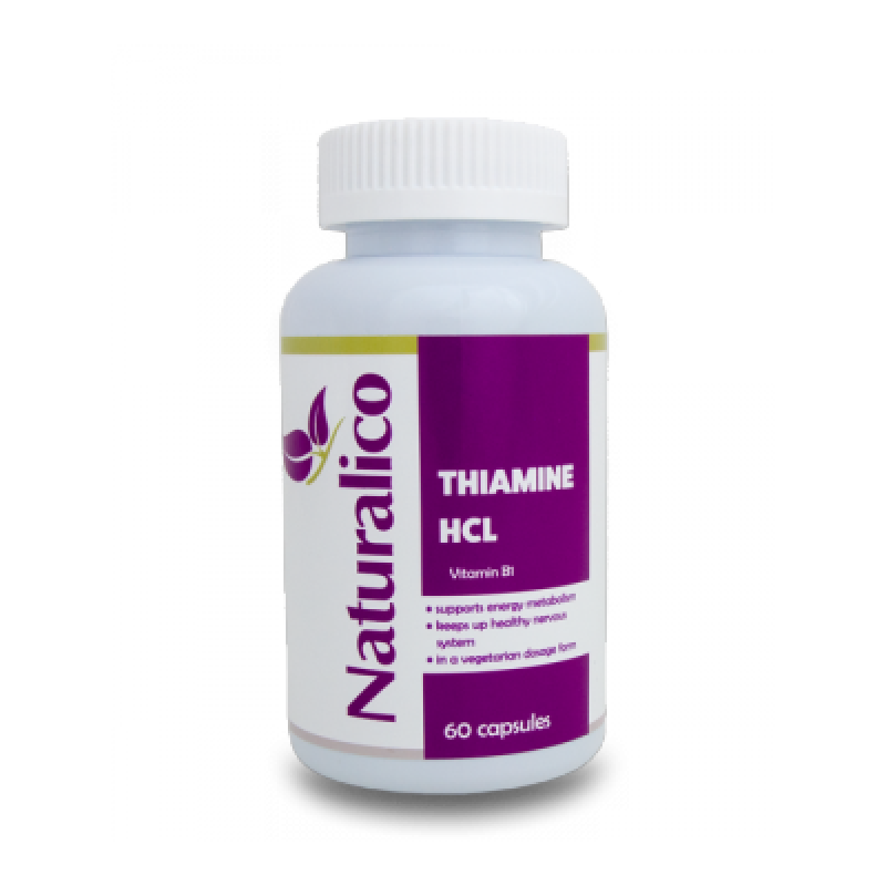 Thiamine HCL 60 капсули I Naturalico 