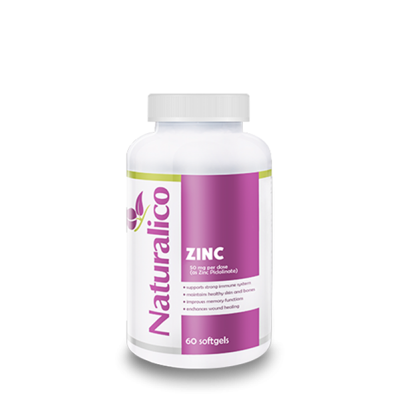 Zinc Picolinate 50 мг 60 таблетки | Naturalico