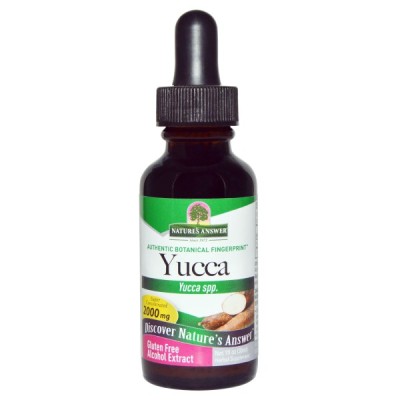 Yucca Extract 2000 mg 30 ml I Natures Answer С високо съдържание на сапонини Богат витаминен и минерален състав Съдържа антиоксиданти, предотвратяващи вредите от свободните форми на кислород Подпомага Yucca Extract 2000 mg 30 ml I Natures Answer С високо 