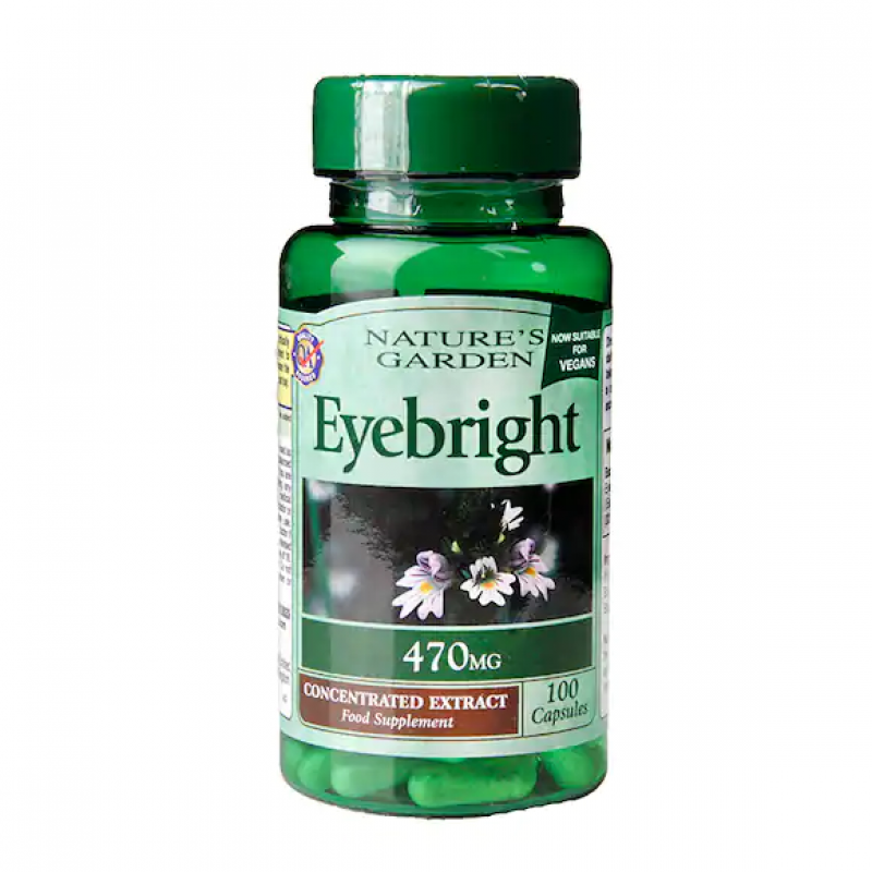 Eyebright 470 мг 100 капсули | Nature's Garden