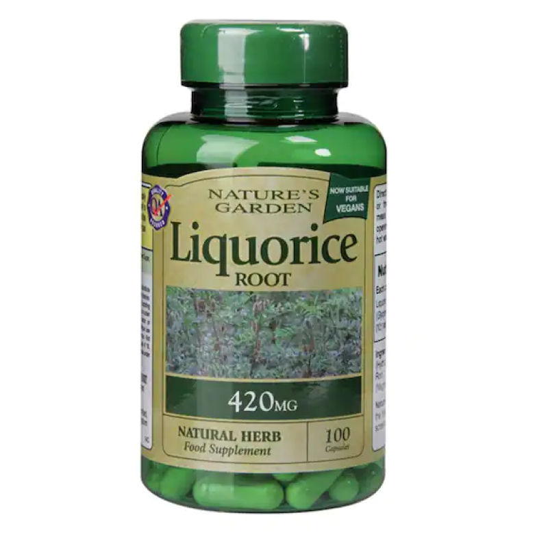 Liquorice Root 420 мг 100 капсули | Nature's Garden