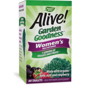 Alive! Garden Goodness for Women 60 таблетки | Nature`s Way Alive! Garden Goodness for Women 60 таблетки | Nature`s Way