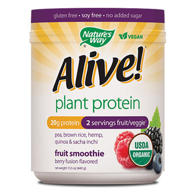 Alive Organic Plant Protein 440 гр | Nature's Way