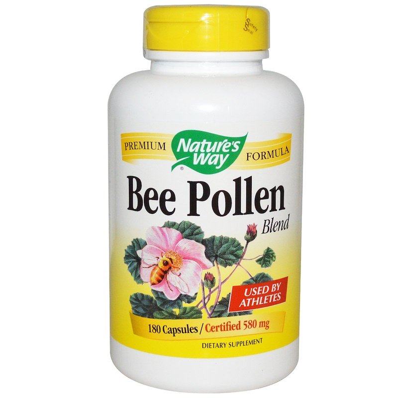 Пчелен прашец  580 мг 100 капсули | Nature's Way