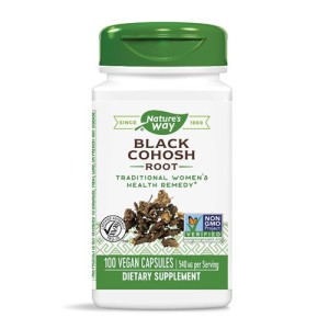 Black Cohosh Root 540 мг 100 веган капсули | Nature's Way