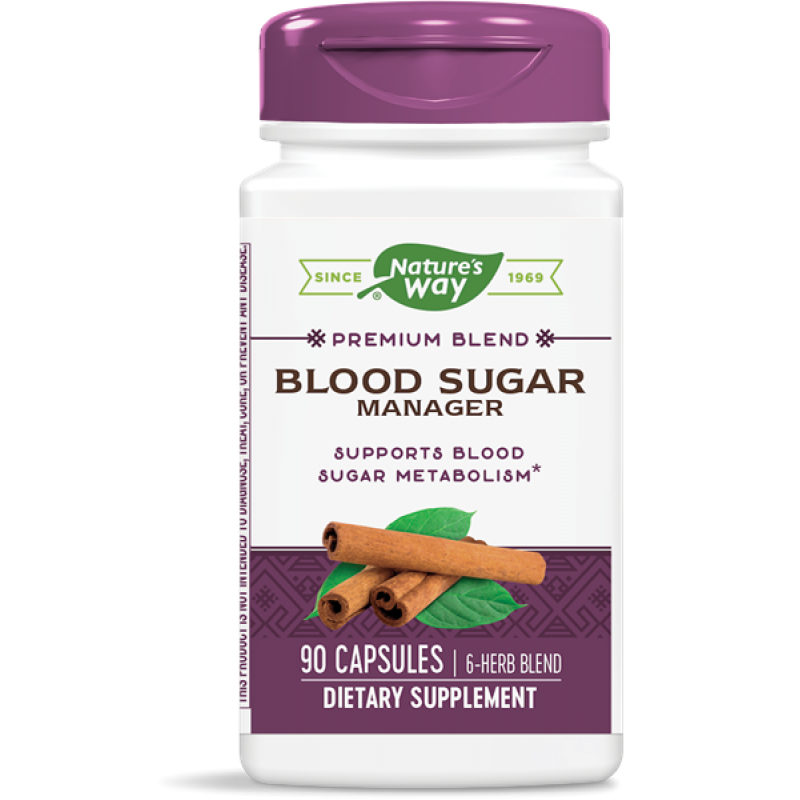 Blood Sugar Manager 90 капсули | Nature's Way