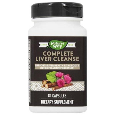 Complete Liver Cleans 84 капсули | Natures Way Подпомага процесите на детоксикация на организма Насърчава регенерацията и функционирането на черния дроб Стимулира правилния отток на жлъчка Помага за с Complete Liver Cleans 84 капсули | Natures Way Подпома