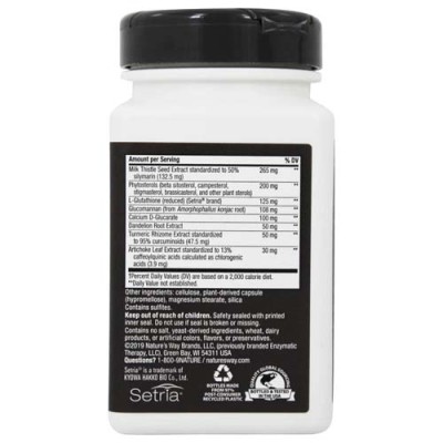 Complete Liver Cleans 84 капсули | Natures Way Подпомага процесите на детоксикация на организма Насърчава регенерацията и функционирането на черния дроб Стимулира правилния отток на жлъчка Помага за с Complete Liver Cleans 84 капсули | Natures Way Подпома