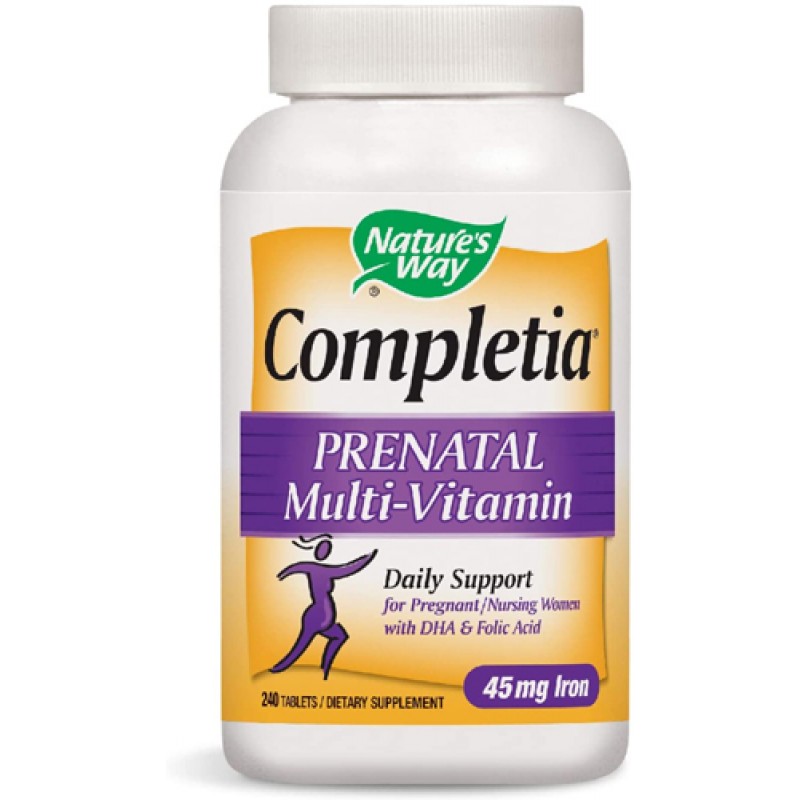 Completia Prenatal Multi-Vitamin With Iron 240 таблетки | Nature's Way