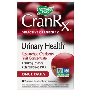 CRAN Rx Червена Боровинка 500 мг 30 веге капсули | Nature's Way