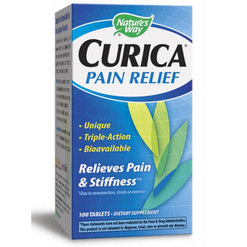 CURICA® Pain Relief 712 мг100 таблетки | Nature's Way