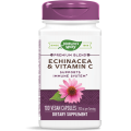 Echinacea & Vitamin C 100 веган капсули | Nature's Way