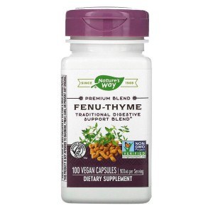 Fenu-Thyme 450 мг 100 веган капсули | Nature's Way