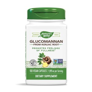 Glucomannan From Konjac Root 665 мг 100 веган капсули | Nature's Way Glucomannan From Konjac Root 665 мг 100 веган капсули | Nature's Way