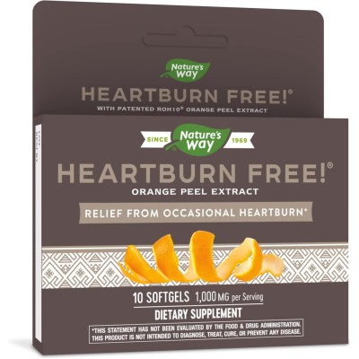 Heartburn Free 1000 мг 10 гел-капсули | Nature's Way