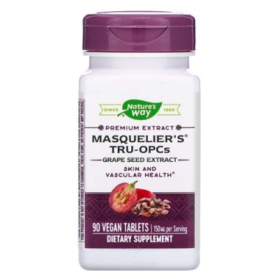 Masqueliers Tru-OPCs 75 мг 90 веган капсули | Natures Way Masqueliers Tru-OPCs 75 мг 90 веган капсули | Natures WayЕстествено решение на проблема с хипертонията
Укрепва съдовите стени
Подкрепа на сърдечно-съдовата система
Доказани противовъз Masqueliers Tru-OPCs 75 мг 90 веган капсули | Natures Way Естествено решение на проблема с хипертонията Укрепва съдовите стени Подкрепа на сърдечно-съдовата система Доказани противовъзпалит Masqueliers Tru-OPCs 75 мг 90 веган капсули | Natures Way Естест