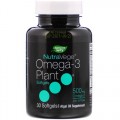NutraVege Omega-3 Plant 500 мг 30 гел-капсули | Nature's Way
