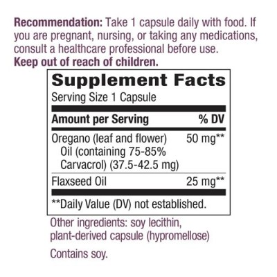 Oregano Oil 60 веган капсули | Natures Way Антимикробно действие Осигурява антиоксидантна поддръжка Подкрепя имунната система Масло от Риган на Капсули на топ цена от Natures Way Какво знае Oregano Oil 60 веган капсули | Natures Way Антимикробно действие 