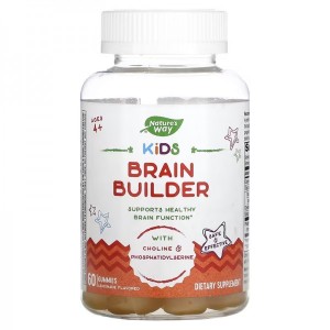 Kids Brain Builder 60 желирани таблетки | Nature’s Way
