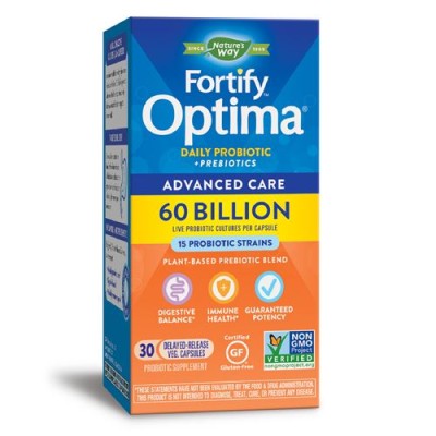 Fortify Optima 60 Billion 30 веге капсули | Natures Way Fortify Optima 60 Billion 30 веге капсули | Natures WayЗа повишаване на имунитета
Срещу различни разстройства на стомашно-чревната система
Подобрява състава на чревната флора
Спира разви Fortify Optima 60 Billion 30 веге капсули | Natures Way За повишаване на имунитета Срещу различни разстройства на стомашно-чревната система Подобрява състава на чревната флора Спира развитие Fortify Optima 60 Billion 30 веге капсули | Natures Way За повиш