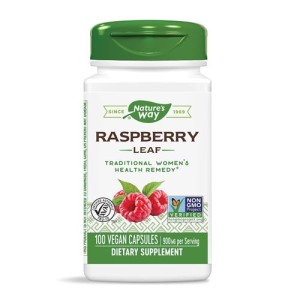 Red Raspberry Leaves 450 мг 100 веган капсули | Nature's Way