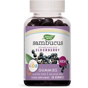 Sambucus Gummies за деца 60 таблетки | Nature's Way