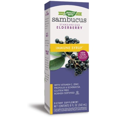 Sambucus Immune Сироп 120 мл | Natures Way Sambucus Immune Сироп 120/240 мл | Natures WayЗа силна имунна система през цялата година и в пиковите периоди на епидемии
Противовирусно и антибактериално действие
Действа имуномодулиращо – подпомага п Sambucus Immune Сироп 120/240 мл | Natures Way За силна имунна система през цялата година и в пиковите периоди на епидемии Противовирусно и антибактериално действие Действа имуномодулиращо – п Sambucus Immune Сироп 120/240 мл | Natures Way За силна имунна
