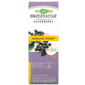 Sambucus Kids Immune Сироп с Ехинацея 240 мл | Nature's Way Sambucus Kids Immune Сироп с Ехинацея 240 мл | Nature's Way