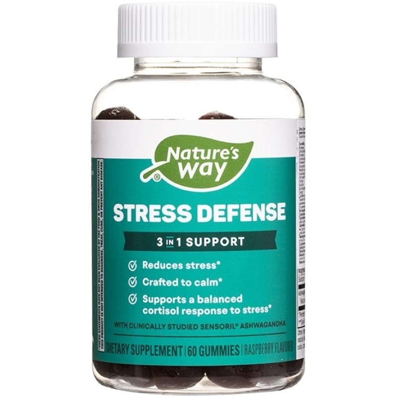 Stress Defense 60 дъвчащи таблетки | Nature's Way