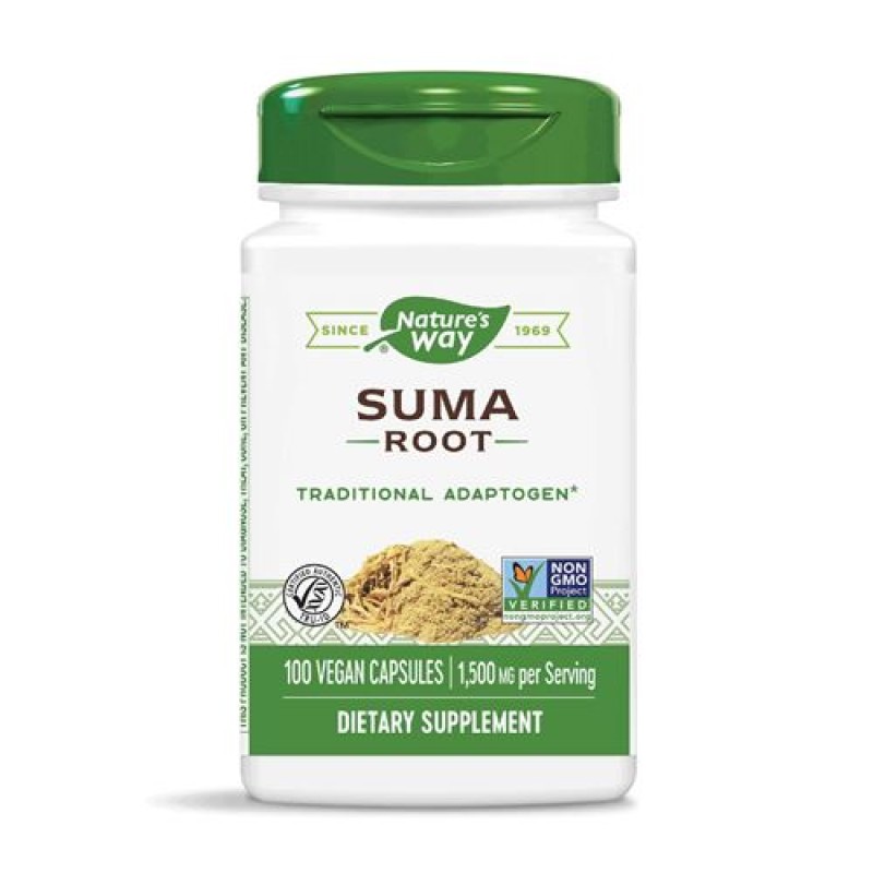 Suma Root 500 мг 100 веган капсули | Natures Way Suma Root 500 мг 100 веган капсули | Natures WayСилен адаптоген
Балансира еднокринната система
Бори се със стреса и умората
Модулира имунната система
Сума (Бразилски Женшен) Корен на Капсули Suma Root 500 мг 100 веган капсули | Natures Way Силен адаптоген Балансира еднокринната система Бори се със стреса и умората Модулира имунната система Сума (Бразилски Женшен) Корен на Капсули на то Suma Root 500 мг 100 веган капсули | Natures Way Силен ад