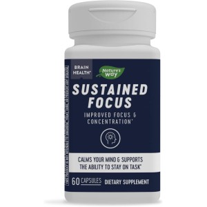 Sustained Focus 60 капсули | Nature`s Way