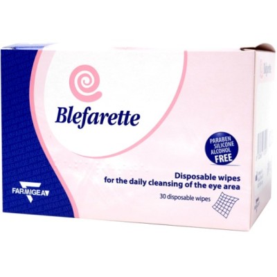 Blefarette 30 кърпички за очи | NaturPharma Oвлажняващи и освежаващи, без нужда от изплакване Подходящи за възрастни и деца Ежедневно облекчаване на сърбящи, подути клепачи и същевременно достатъчно нежни за Blefarette 30 кърпички за очи | NaturPharma Oвл