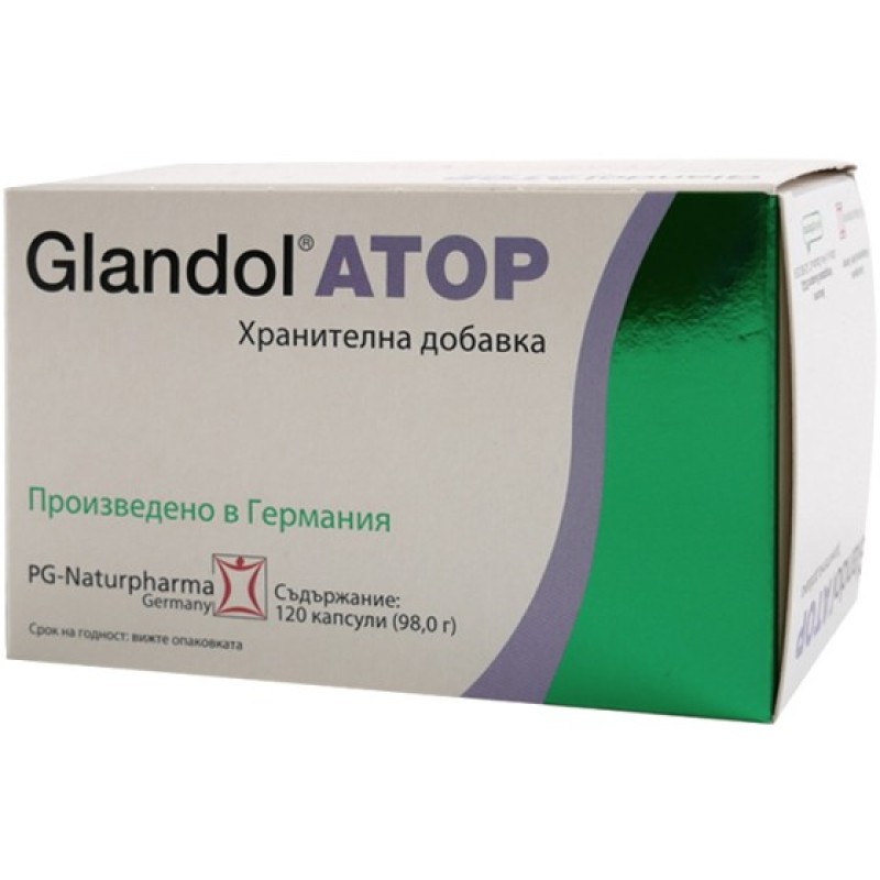 Glandol 120 капсули | NaturPharma Glandol 120 капсули | NaturPharma