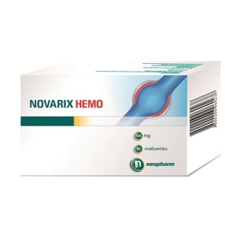Novarix Hemo 625 мг 60 таблетки | NeoPharm Novarix Hemo 625 мг 60 таблетки | NeoPharmОсигурява възстановяване на структурата, тонуса и състоянието на перианалните кръвоносни съдове
Облекчава болката и осигурява доказан комфорт след употреба
Пом Novarix Hemo 625 мг 60 таблетки | NeoPharm Осигурява възстановяване на структурата, тонуса и състоянието на перианалните кръвоносни съдове Облекчава болката и осигурява доказан комфорт след употреба Пома Novarix Hemo 625 мг 60 таблетки | NeoPharm Осигуряв