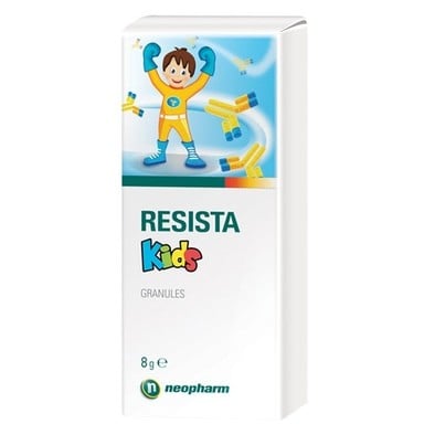 Resista Kids 8 гр гранули | NeoPharm За общо подпомагане на имунната система В случаите, когато имунната система има нужда от допълнителна подкрепа По време и след прием на антибиотици При често боледуване Resista Kids 8 гр гранули | NeoPharm За общо подп