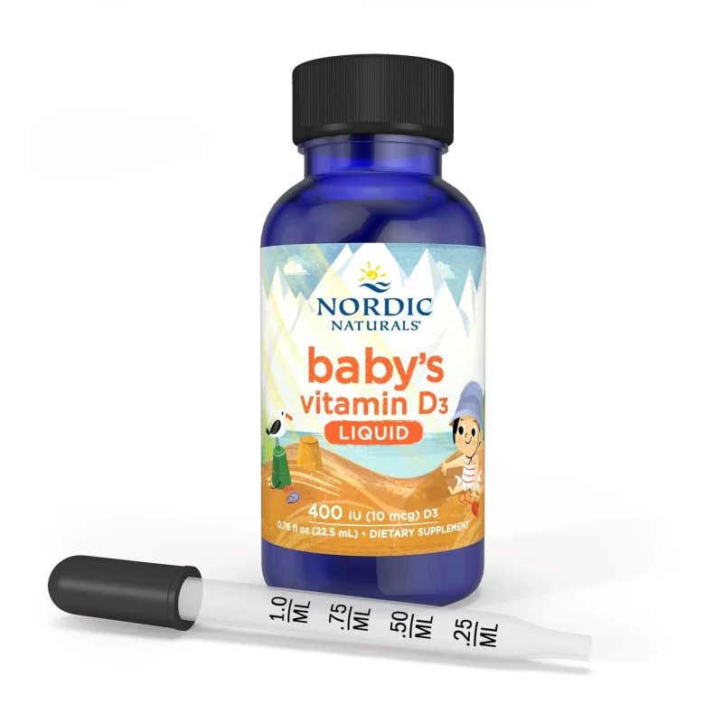Baby's Vitamin D3 400 IU 22.5 мл | Nordic Naturals Baby's Vitamin D3 400 IU 22.5 мл | Nordic Naturals