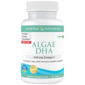 Algae DHA 500 mg - 90 Гел капсули | Nordic Naturals Algae DHA 500 mg - 90 Гел капсули | Nordic Naturals