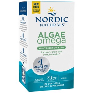 Algae Omega 715 mg - 120 Гел капсули | Nordic Naturals