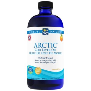 Arctic Cod Liver Oil 1060 mg - Портокал 473 мл | Nordic Naturals