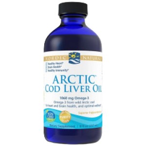 Arctic Cod Liver Oil 1060 mg - Натурален 237 мл | Nordic Naturals
