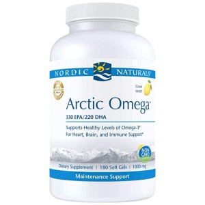 Arctic Omega Softgels 550 mg - 180 Гел капсули | Nordic Naturals