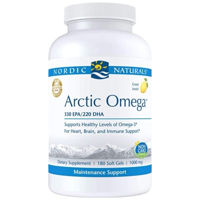 Arctic Omega Softgels 550 mg - 180 Гел капсули | Nordic Naturals