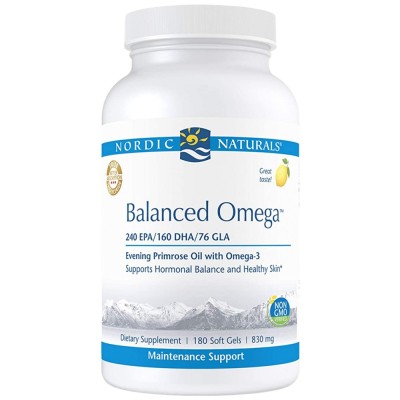 Balanced Omega - 180 Гел капсули | Nordic Naturals